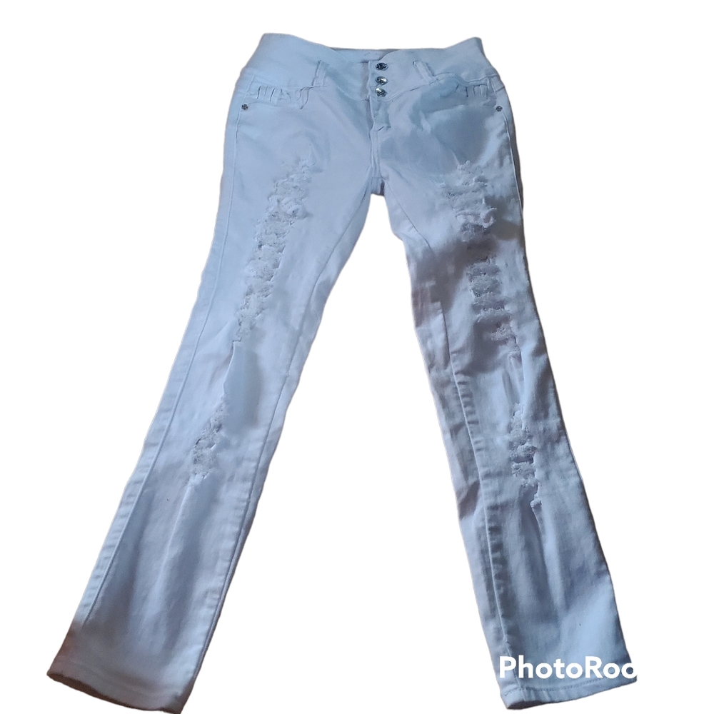 Pasion Denim edition white pants size 11